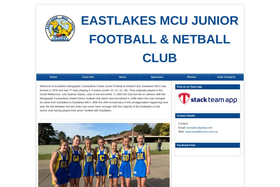 Eastlakes MCU Junior Football & Netball Club