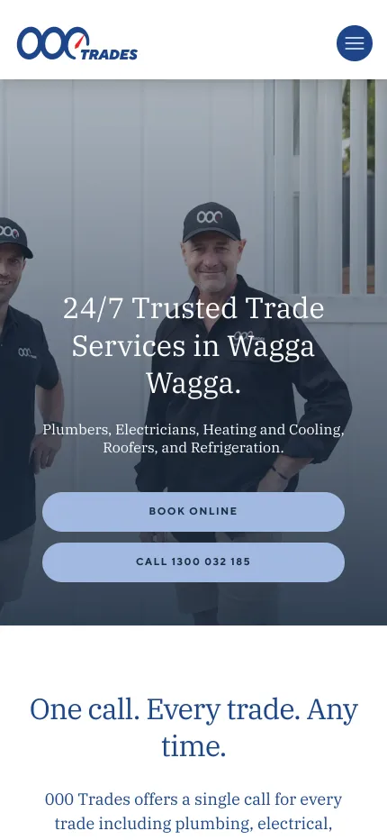 000 Plumbing Services Australia mobile