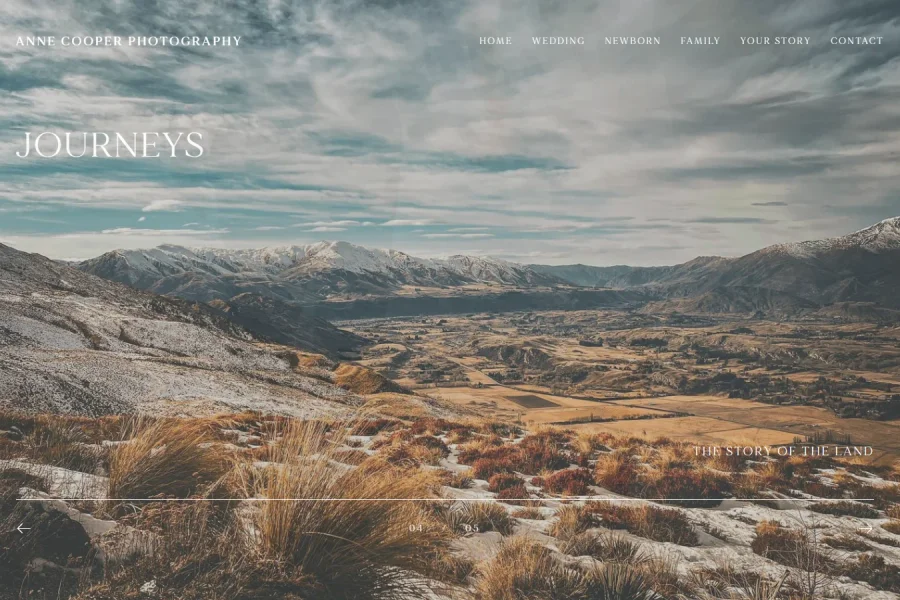 Anne Cooper Photography New/Updated Website